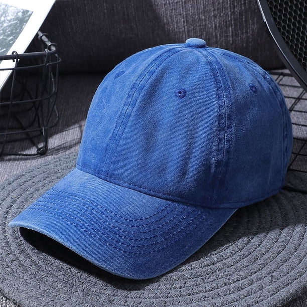 Men's Washed Pure Color Cap Baseball Cap