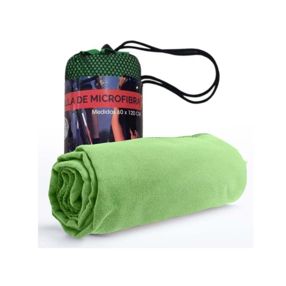 Pro Outdoor - Toalla Microfibra Verde