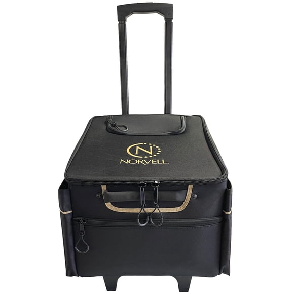 Maleta Norvell de 46 cm con Ruedas – Bolsa de Viaje para Spray Tan