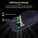 thumbnail image 2 of Genuine Leather Magnetic Pouch Case For Samsung Galaxy Z Fold 4, 2 of 3