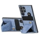 thumbnail image 2 of Funda Resistente para Samsung Galaxy S24 Ultra con Tarjetero y Soporte, Diseño Magnético Azul, 2 of 5