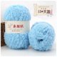 thumbnail image 1 of Xiao Hua Hilo de Felpa Azul 1 Rollo 50g - Hilo de Manualidades Grueso Textura de Felpa Súper Suave, Tacto Suave, Adecuado para Hacer Gorros de Alfombra Otoño/invierno Materiales de Crochet Hechos a, 1 of 4