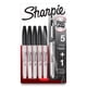 thumbnail image 1 of Rotuladores permanentes SHARPIE Fine Point negros, 6 unidades, 1 of 7
