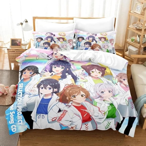 SELECTION PROJECT Bedding Set Duvet Cover Bed Set Quilt Cover Pillowcase Comforter Size Boys Adult Bed Sheets