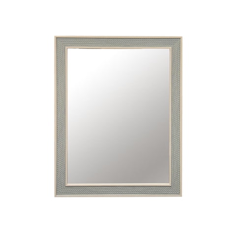 Vgo - Espejo Marco Tipo Tejido 30X120 Cm.