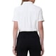 thumbnail image 3 of INSPIRE CHIC Camisa de Cuerpo de Mujer con Botones, Cuello y Manga Corta para Oficina, Leotardo de Negocios, Talla M, Blanco, 3 of 5