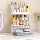 thumbnail image 3 of Organizador de maquillaje con cajones caktraie, 5 niveles, para baño, transparente, 3 of 7