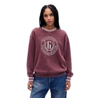 Jersey Tipo Túnica Con El Logotipo De Gap Para Mujer, Color Rojo Toscano, Talla M