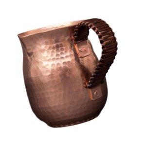 Magideal - Taza De Cobre, Jarra De Leche, Dispensador De Té, Vertedor De Leche Multifuncional, Vaporizador De Café Expreso Para Picnic, Camping, Hotel, Al Aire L 580Ml