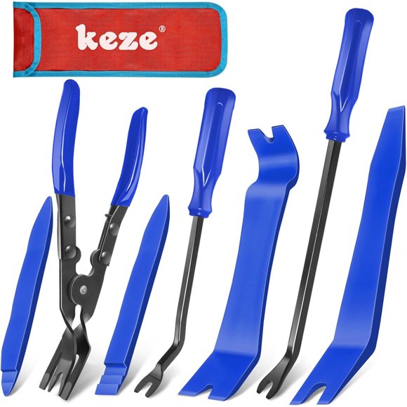 Juego extracción tapicería Keze 7 piezas acero y nylon