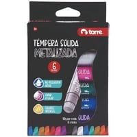 Tempera Sólida 6Col Meta  Torre