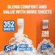 thumbnail image 2 of Papel Higiénico Scott ComfortPlus 48 Rollos Mega de 352 Hojas, 2 of 7