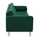 thumbnail image 5 of Sofa Retro 3cg Felpa 05 Verde Botella, 5 of 6