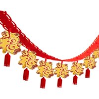 Bothyi - 2024 Dragón Chino Año 3 Metros Guirnalda Colgante Decoración De La Habitación Para El Jardín Estilo C