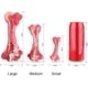 thumbnail image 2 of Juguetes para perros: Juguetes masticables duraderos para perros grandes y medianos con mordedores agresivos, huesos de goma para la dentición de cachorros, juguetes interactivos para masticar, cepill, 2 of 7