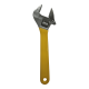 thumbnail image 1 of Llave francesa ajustable 10 pulgadas amarilla #3, 1 of 3