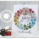 thumbnail image 1 of Matrices de corte metálicas de círculos y capas, troqueles redondos de burbujas para cumpleaños y Navidad, plantillas de corte para manualidades DIY, scrapbooking, relieve decorativo y tarjetas, 1 of 7