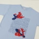 thumbnail image 3 of Polera Manga Corta Niño Azul Spiderman Jump Marvel, 3 of 4