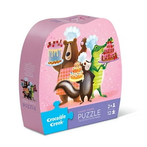 Mini Puzzle Dulces Delicias 12Pcs Crocodile Creek