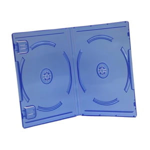 Magideal - Caja Organizadora De Almacenamiento De Cd Y Dvd, Estuche Para Juegos, Regalo De Cumpleaños, Reemplaza El Soporte Del Disco De Juego, Cubierta Protectora Para Oficina, Automóviles Dos Capacidad