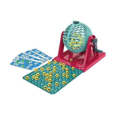 Magideal - Juego De Bingo, Bolas De Bingo Con Jaula, Juguete Educativo Para Máquina De Bingo, Juegos De Mesa Para Festivales, Cumpleaños, Juego De Mesa Para Niño
