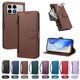 thumbnail image 4 of Funda con Billetera para [Xiaomi Poco F8 Pro] con Bolsillo Zipper y Tarjetero Marrón, 4 of 6