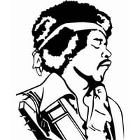 Rienda Libre Graphics - Decomural Jimmy Hendrix Rock Music Ws-33978