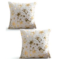 Genérico - Set De 2 Fundas De Cojin Para Navidad M15