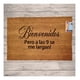 thumbnail image 1 of Tapete Limpia Pies Personalizado Bienvenidos pero a las 9 se me largan!, 1 of 3