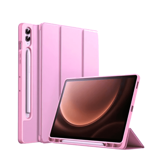 Funda Smart Cover Para Samsung Tab S8 Ultra 14.6 Rosado
