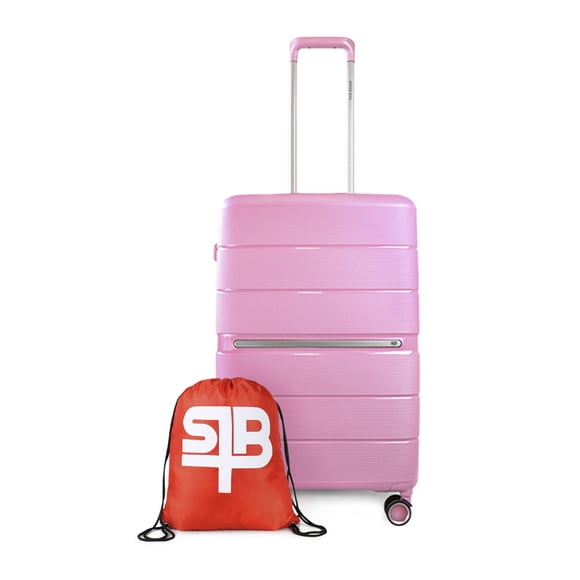 Maleta mediana M (20 Kg) Xpos Rosado + Morral de regalo