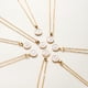 thumbnail image 2 of Gorgeous Golden O-Shaped Chain Necklace - Perfect Gift for Girls on Holidays & Birthdays!, 2 of 5