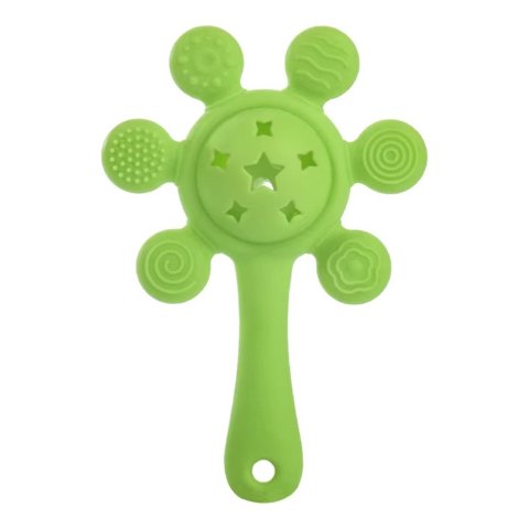 Genérico - Set 3 Mordedores 2En1 Multitextura Sensorial Bebe Lau