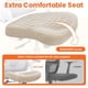 thumbnail image 4 of Silla de escritorio NEO CHAIR con respaldo alto de malla para videojuegos, color beige, 4 of 9