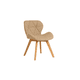 thumbnail image 1 of Silla Para Comedor Aviador Radar Tapiz Lino Base Madera - Beige, 1 of 3