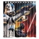 thumbnail image 1 of Cortina de ducha de batalla de Star Wars, juego de cortina de baño con ganchos, tamaño 66 x 72 pulgadas, 1 of 3