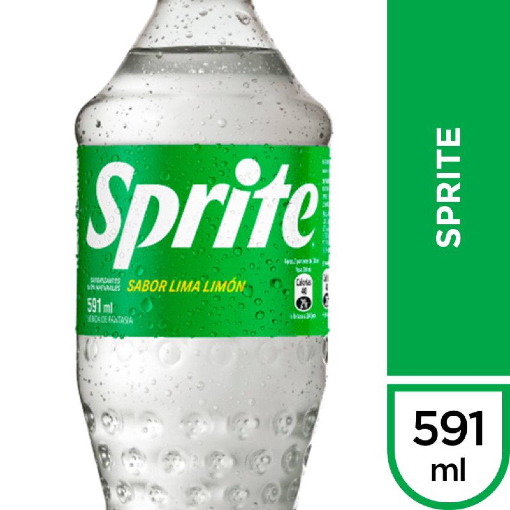 Bebida Botella Sabor Original Limón 591 ml Sprite