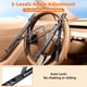 thumbnail image 4 of WISFISSH Soporte plegable para laptop para auto, ajustable, de metal, 4 of 9