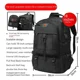 thumbnail image 1 of Large Travel Man Backpack 50L 80L Climbing Luggage Outdoor Sports Bag Waterproof Storage Business Backpacks With Shoes Pocket, 1 of 3