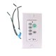 thumbnail image 1 of Interruptor de pared Anderic UC9051T con control remoto cableado para ventilador de techo, 1 of 8