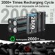 thumbnail image 5 of Pack de baterías Rapthor de 2800 mAh, 4 unidades, cargador rápido para Xbox, 5 of 8