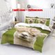 thumbnail image 1 of 3pcs One Alpaca an Alpaca Themed Print Bedding Three Piece Set Duvet Cover And Pillowcases, 1 of 5