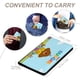 thumbnail image 4 of Hey Duggee Porta Pasaporte y Cartera de Viaje Premium de Cuero PU, Funda de Pasaporte Bloqueo RFID con Ranuras para Tarjetas de Crédito, Estuche para Libro de Pasaporte para Familia 10cm × 15cm, 4 of 6