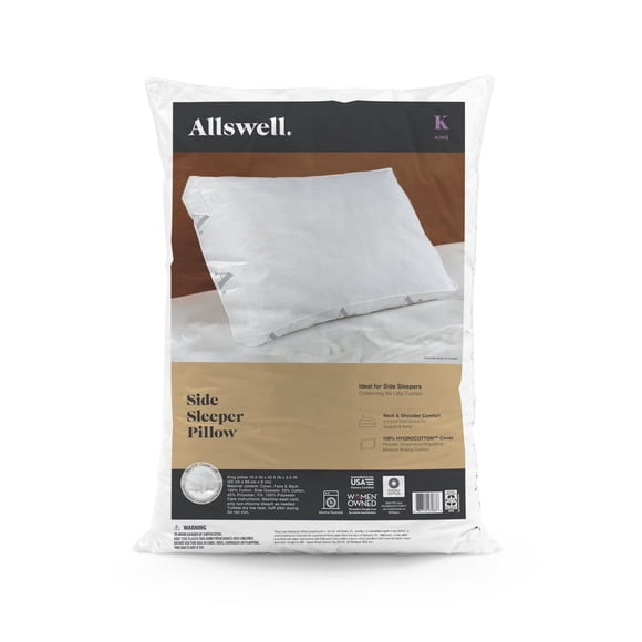Almohada Lateral Allswell King HYGROCOTTON Fresca