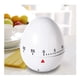 thumbnail image 2 of Timer Cocina Con Forma De Huevo Blanco Reloj Temporizador A Cuerda, 2 of 3