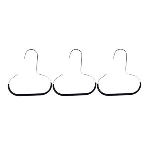 Magideal - 3 X Colgador De Bufandas, Organizador De Bufandas, Fácil Acceso, Multiusos, Con Soportes De Almacenamiento De Fácil Agarre, Soporte Para Cinturón Para Negro