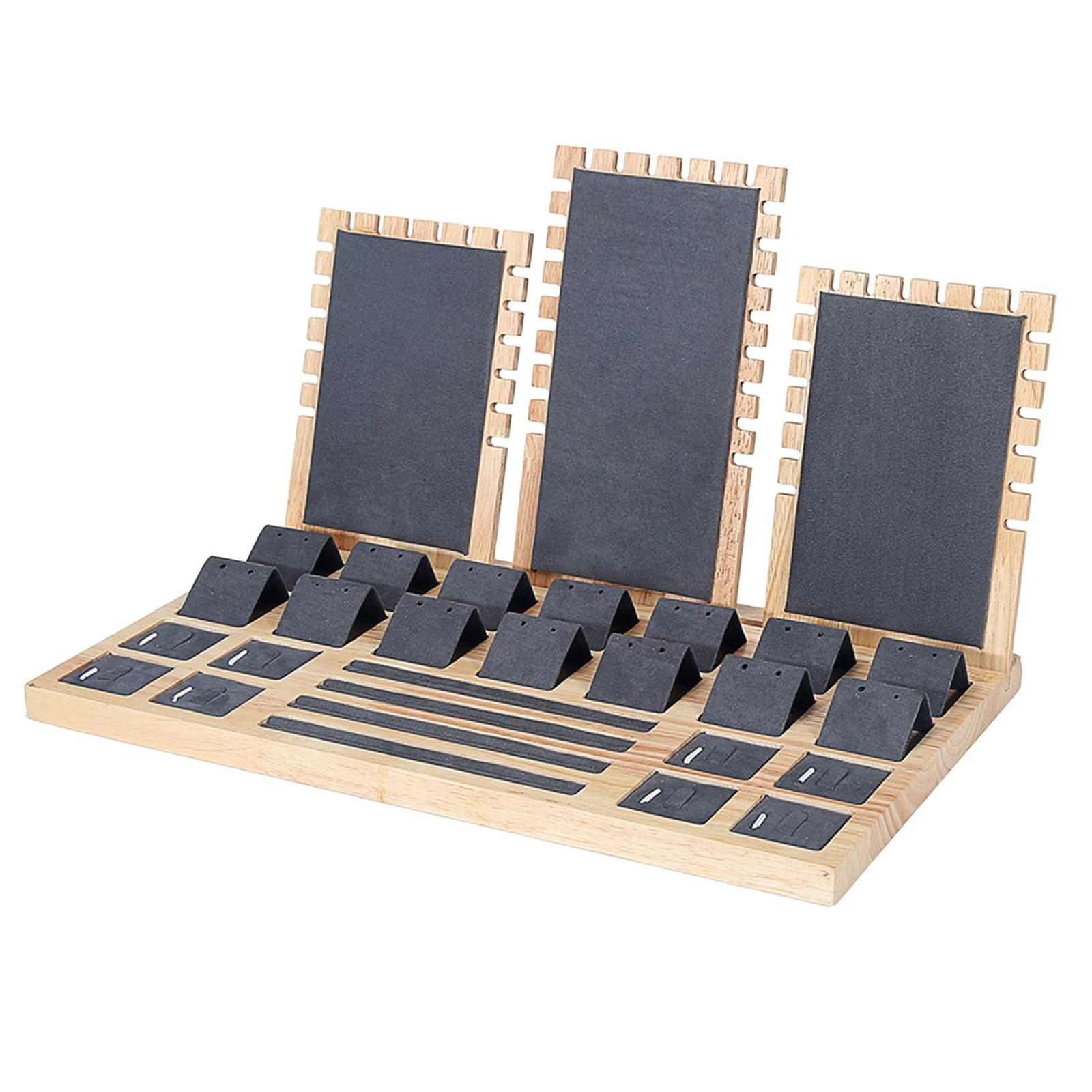 Magideal - Expositores Anillos Brazalete Pendientes Soporte De Exhibición Organizador De Mostrador Práctico Para Ferias Comerciales, Ferias, Exposiciones