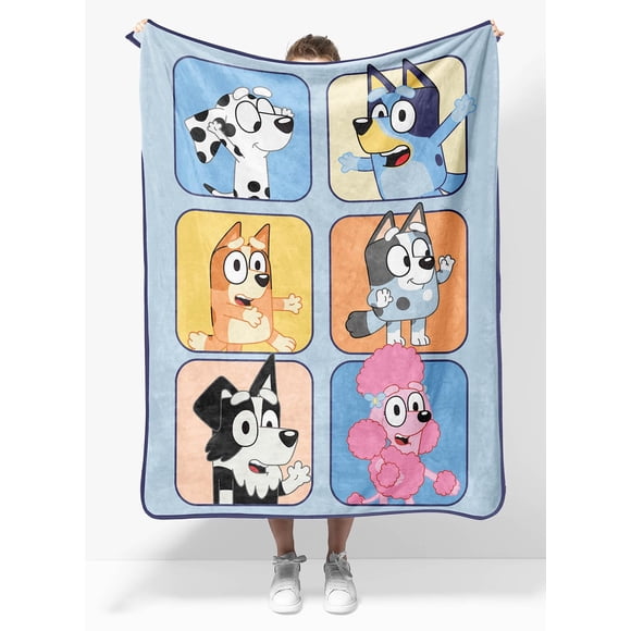 Manta de viaje Sunny Side Up Bluey & Friends