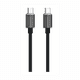 thumbnail image 3 of Cable De Carga Rápida Usb-c A C Antinudos Trenzado Negro, 3 of 6