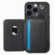 thumbnail image 3 of Funda Billetera Tejida para iPhone 15 Pro con Soporte y Tarjetero Negro, 3 of 5